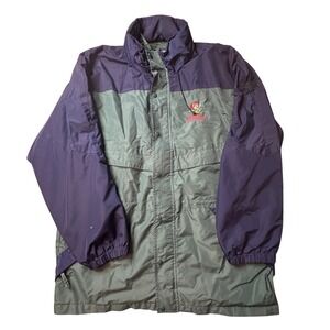 Vintage L.A. Loving Windbreaker Jacket Mens 3XL Blue Keebler Denver Bakery Logo